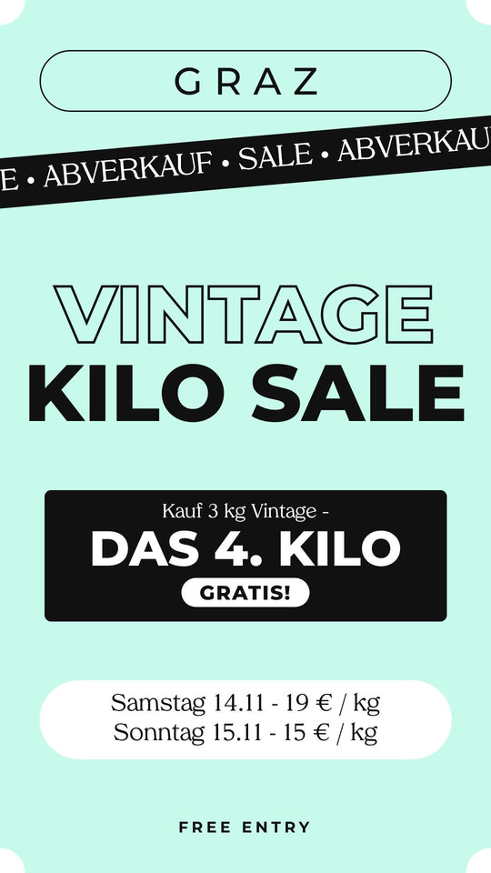 GRAZ ABVERKAUF, 14. & 15. November - Vintage & Preloved Sale