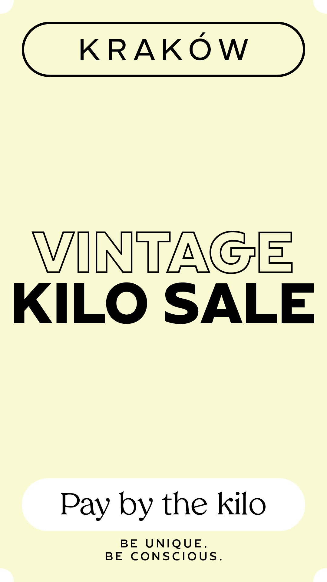KRAKÓW 22. & 23. Marzec - Vintage & Preloved Sale