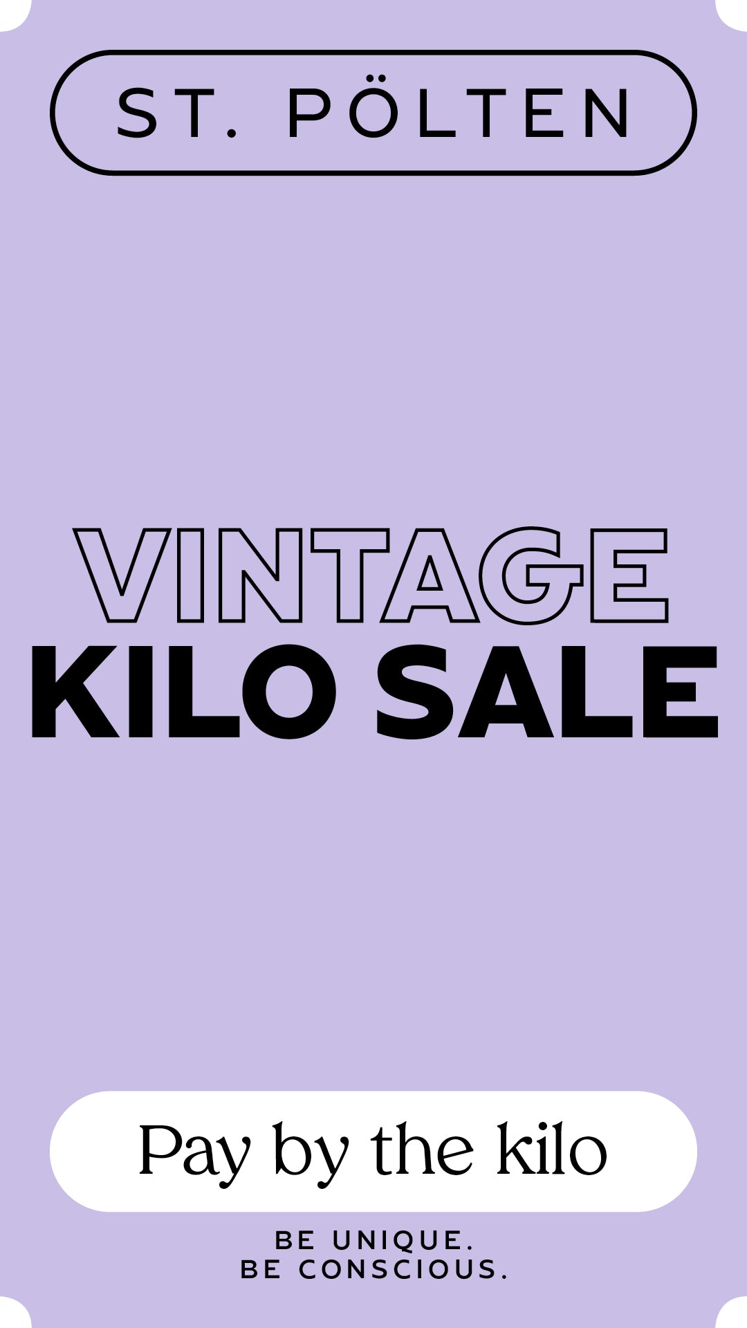 ST. PÖLTEN, 17. & 18. Oktober - Vintage & Preloved Sale